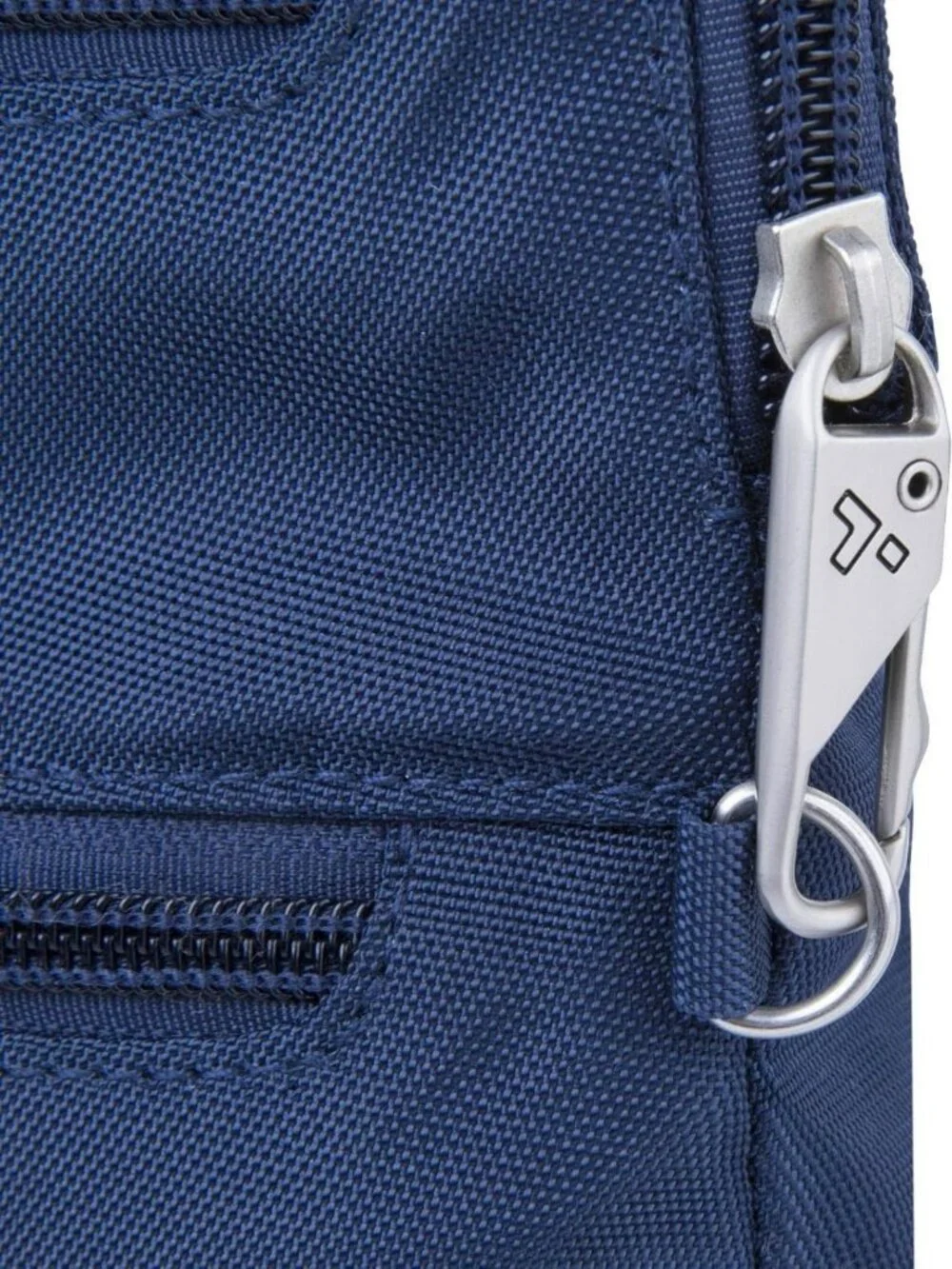 Anti-Theft Classic Slim Double Zip Crossbody Bag for Travel & Everyday Use